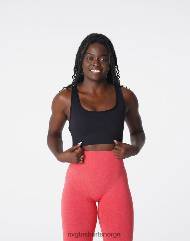 064HD6107 svart Fitness NVGTN kvinner eclipse sømløs bh