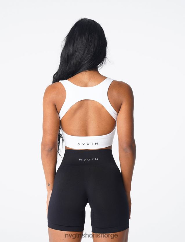 064HD6108 hvit Fitness NVGTN kvinner eclipse sømløs bh