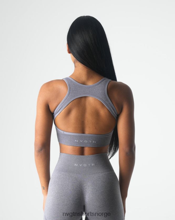 064HD6109 grå Fitness NVGTN kvinner eclipse sømløs bh