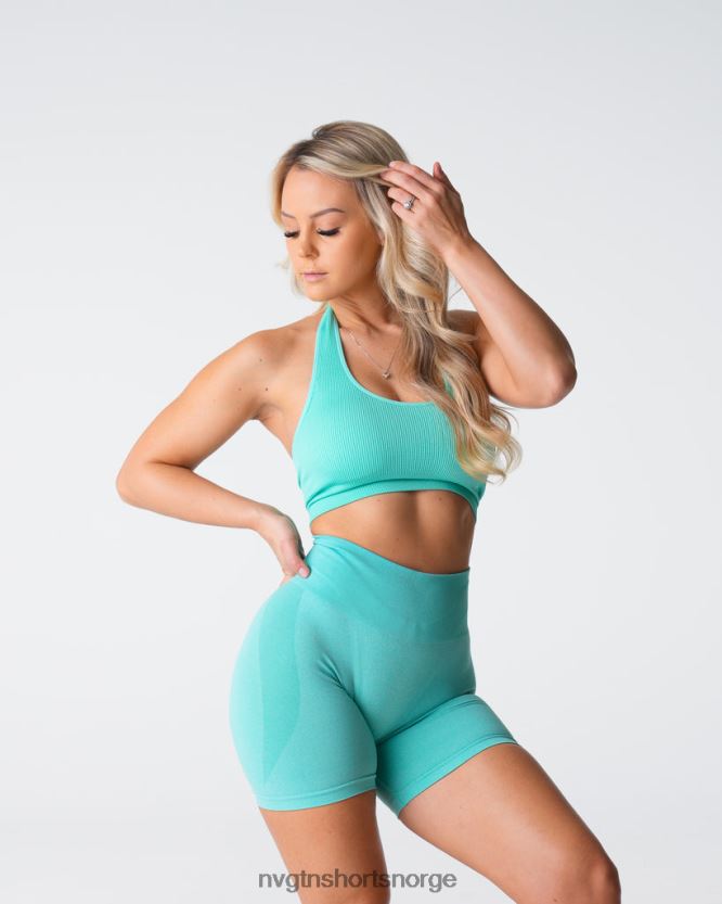 064HD6117 mynte Fitness NVGTN kvinner ubegrenset ribbet sømløs grime-bh