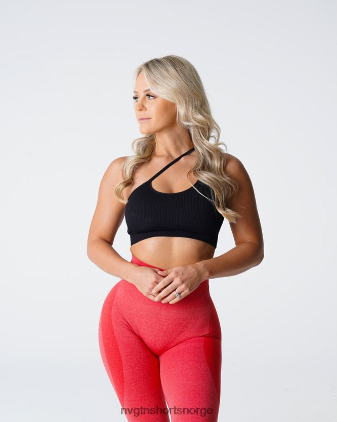 064HD6124 svart Fitness NVGTN kvinner strømlinjeform sømløs BH