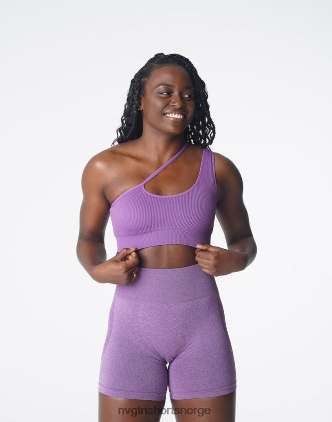 064HD6127 fiolett Fitness NVGTN kvinner strømlinjeform sømløs BH