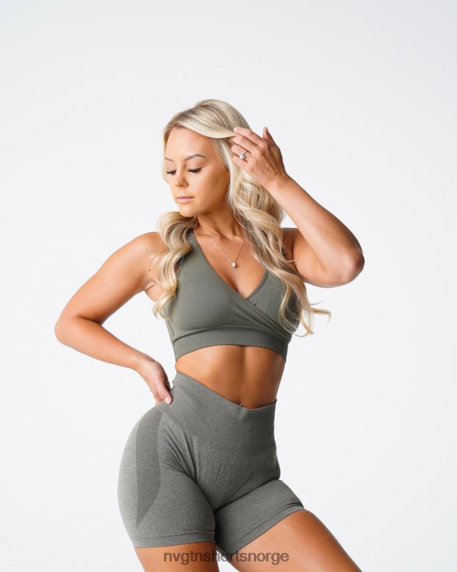 064HD6143 kakigrønn Fitness NVGTN kvinner pursuit sømløs bh
