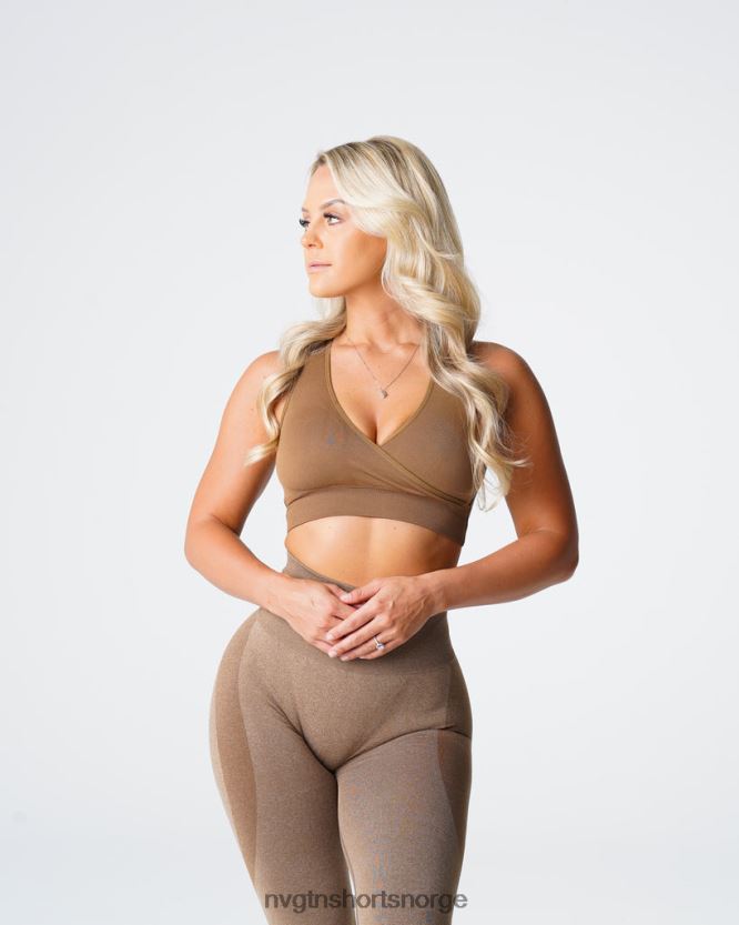 064HD6144 mokka Fitness NVGTN kvinner pursuit sømløs bh