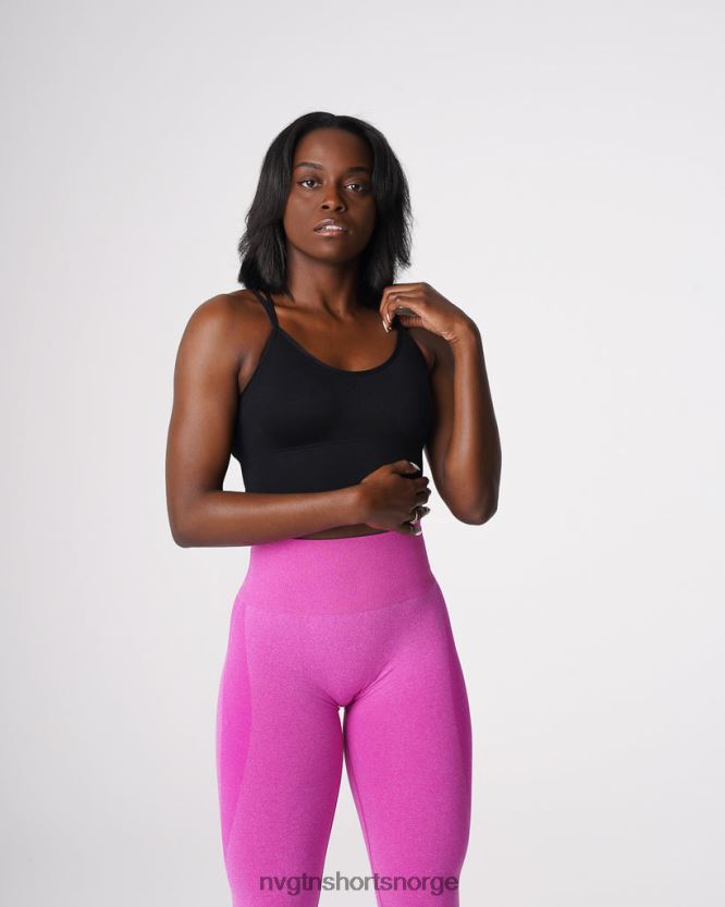 064HD6162 svart Fitness NVGTN kvinner blomstre sømløs bh