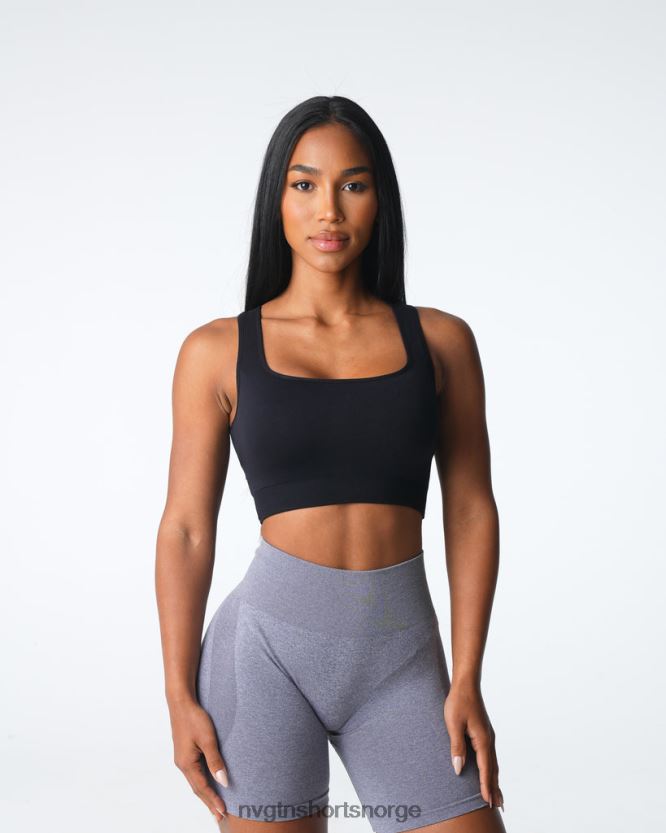 064HD61 svart Fitness NVGTN kvinner styrke sømløs BH