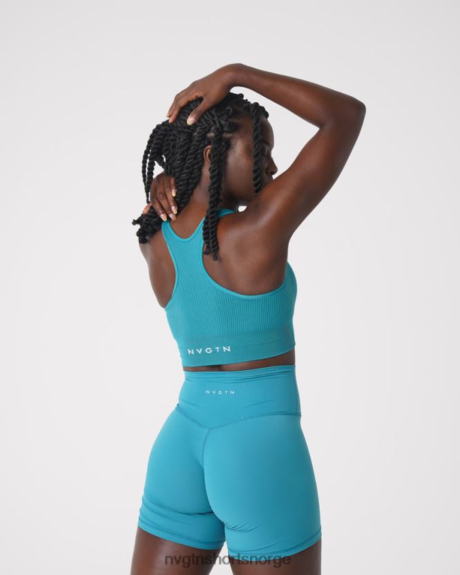 064HD6208 blågrønn Fitness NVGTN kvinner cinched sømløs BH
