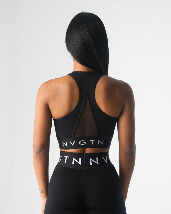 064HD621 svart Fitness NVGTN kvinner eldre sømløs sportsbh