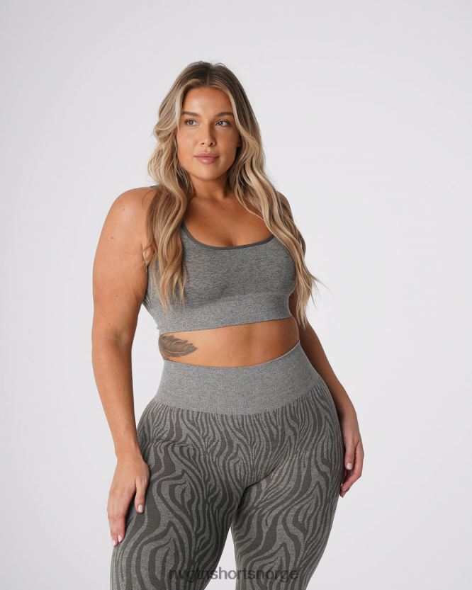 064HD6220 kakigrønn Fitness NVGTN kvinner zebra eclipse sømløs bh