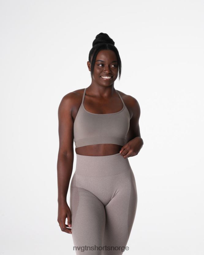 064HD627 taupe Fitness NVGTN kvinner uovervinnelig sømløs bh