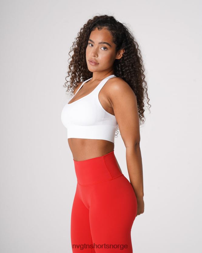 064HD641 hvit Fitness NVGTN kvinner tenne sømløs bh