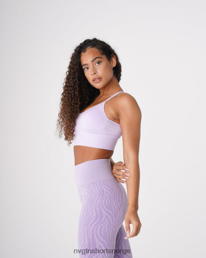 064HD659 lavendel Fitness NVGTN kvinner blomstre sømløs bh