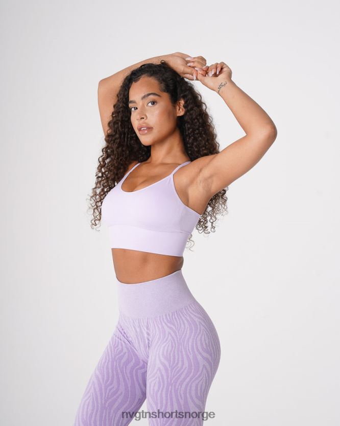 064HD659 lavendel Fitness NVGTN kvinner blomstre sømløs bh
