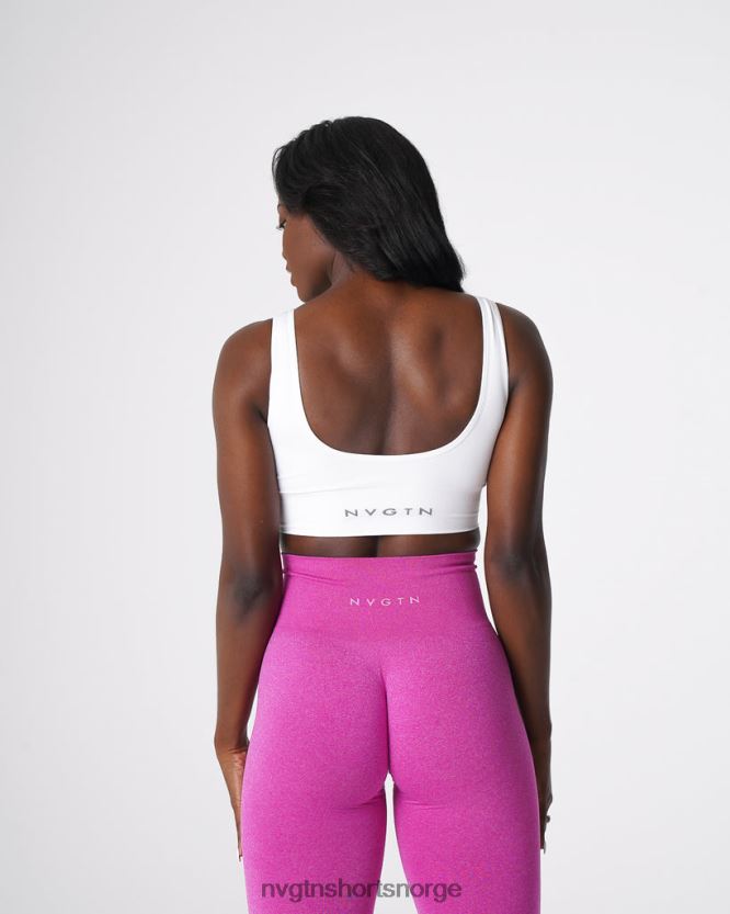 064HD669 hvit Fitness NVGTN kvinner heve sømløs bh