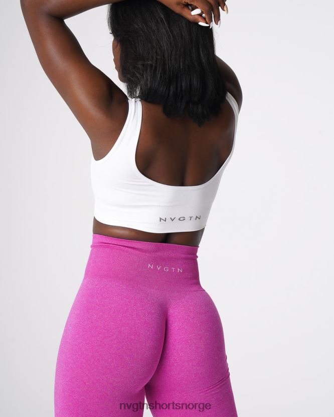 064HD669 hvit Fitness NVGTN kvinner heve sømløs bh