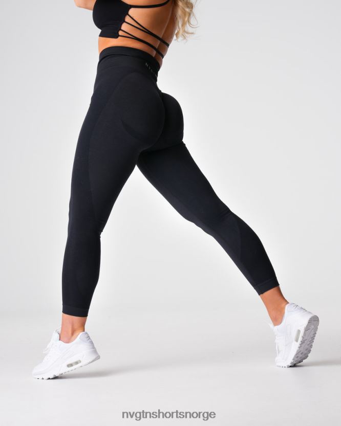 064HD6487 svart Fitness NVGTN kvinner contour 2.0 sømløse leggings