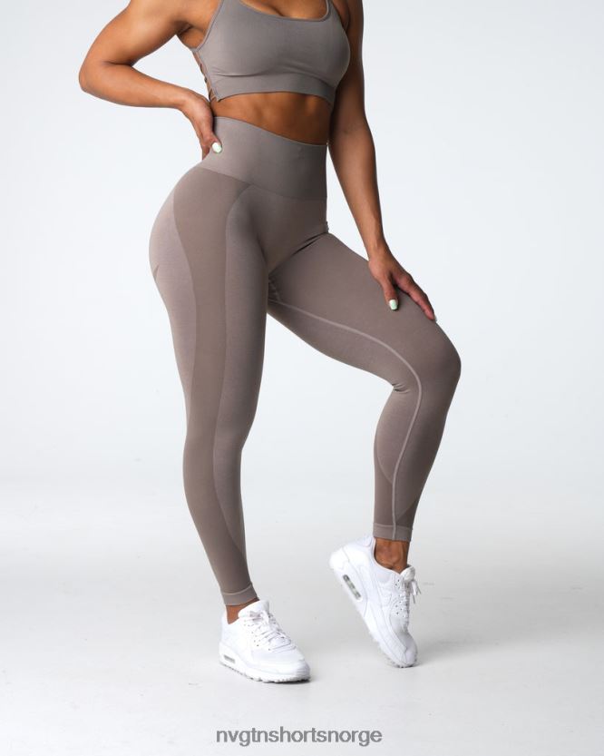 064HD6491 taupe Fitness NVGTN kvinner contour 2.0 sømløse leggings