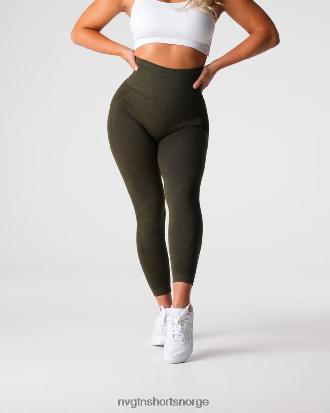 064HD6492 oliven Fitness NVGTN kvinner contour 2.0 sømløse leggings