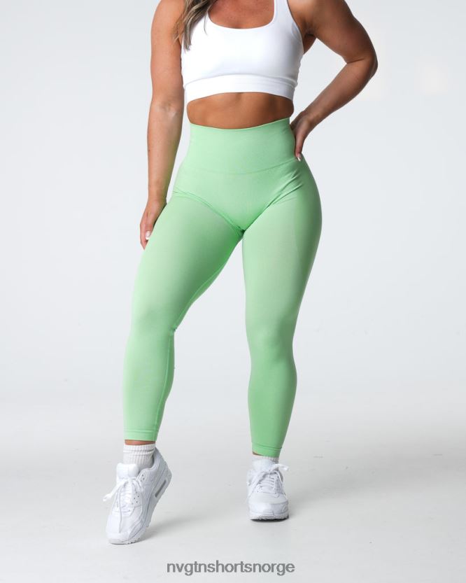 064HD6493 pistasj Fitness NVGTN kvinner kontur sømløse leggings