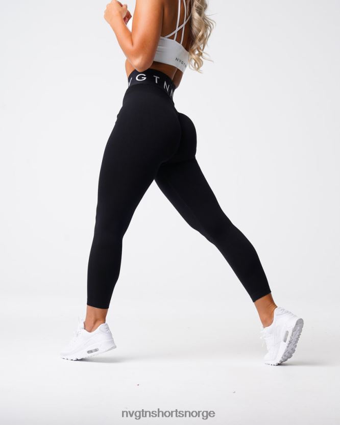 064HD6496 svart Fitness NVGTN kvinner sport sømløse leggings
