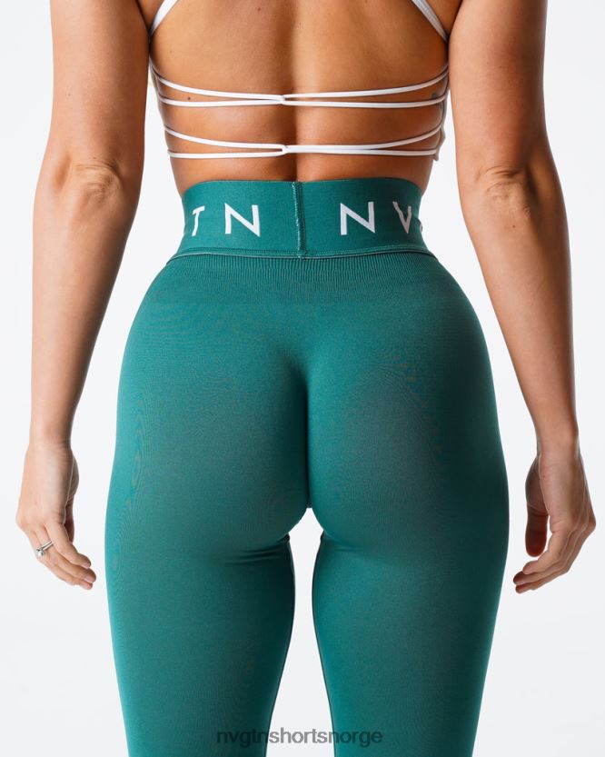 064HD6497 smaragd Fitness NVGTN kvinner sport sømløse leggings