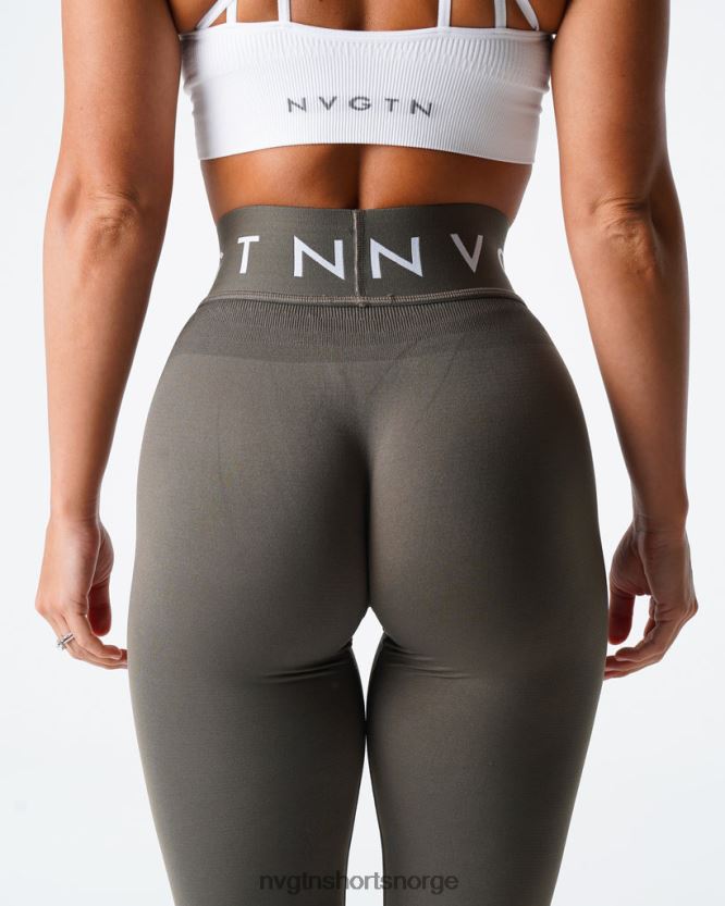 064HD6499 oliven Fitness NVGTN kvinner sport sømløse leggings