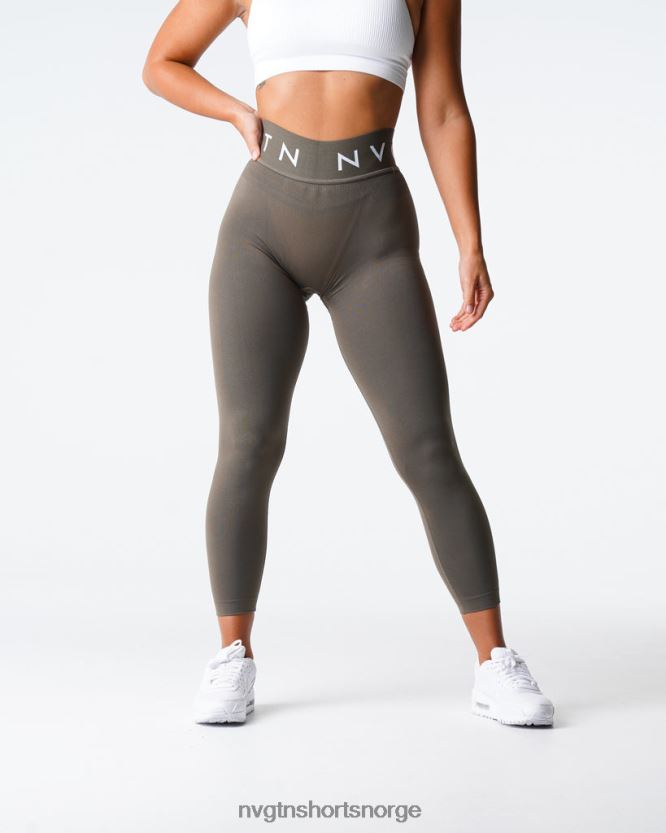 064HD6499 oliven Fitness NVGTN kvinner sport sømløse leggings