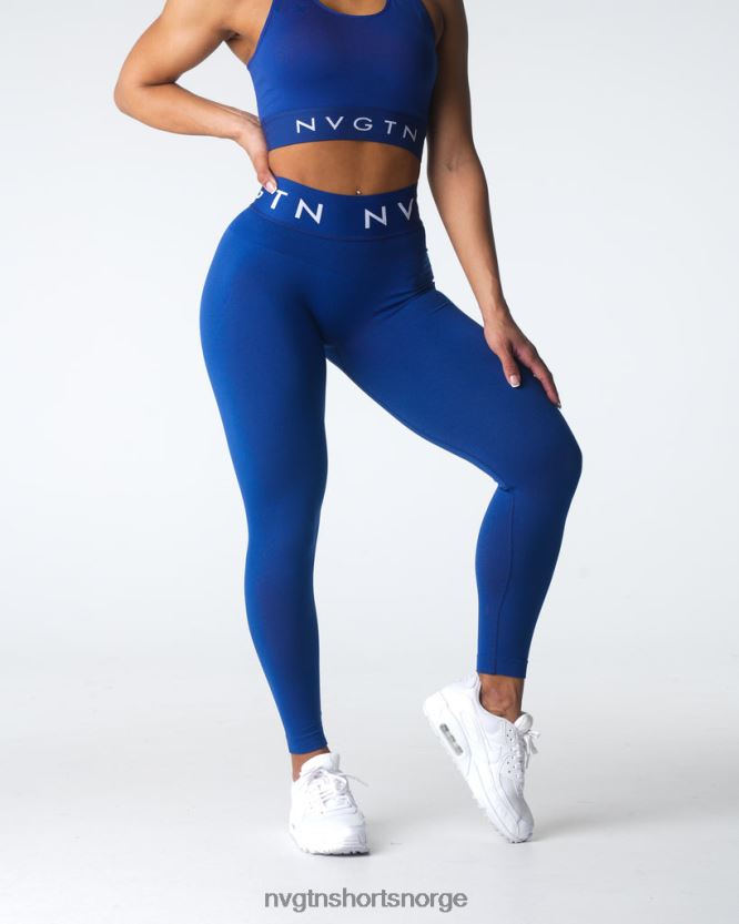 064HD6502 marinen Fitness NVGTN kvinner sport sømløse leggings