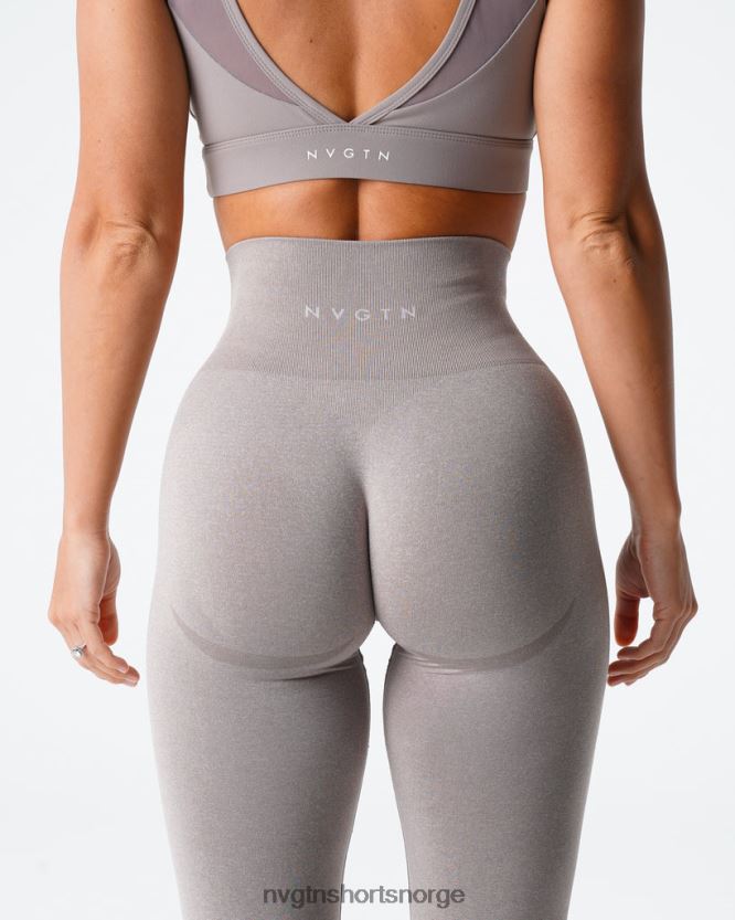 064HD6504 taupe Fitness NVGTN kvinner kontur sømløse leggings