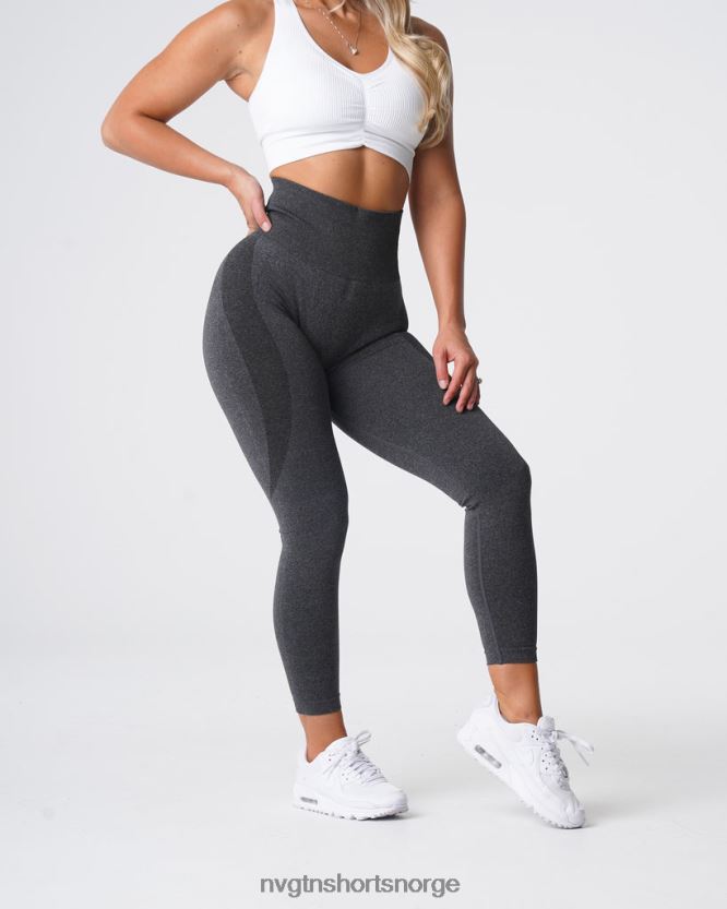 064HD6507 svartflekkete Fitness NVGTN kvinner kontur sømløse leggings