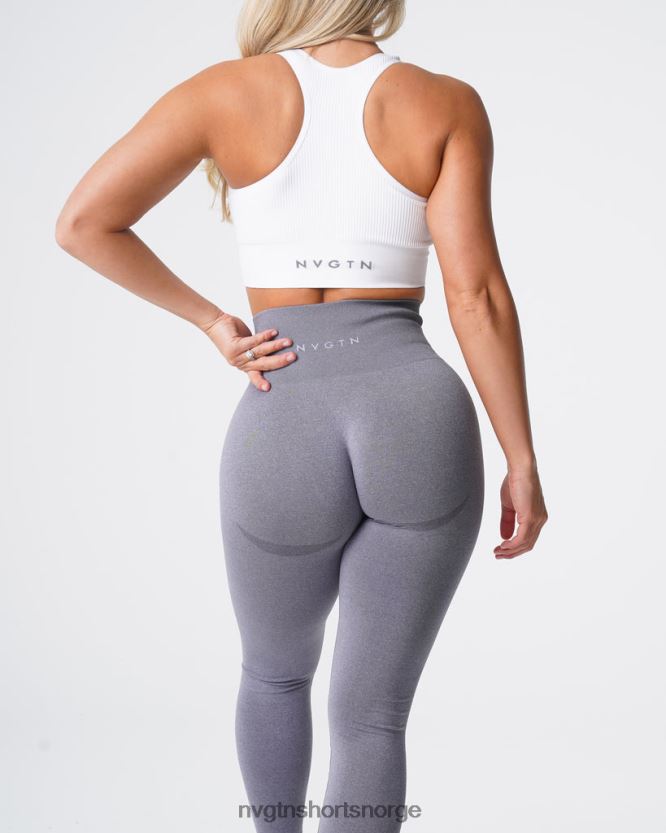 064HD6508 grå Fitness NVGTN kvinner kontur sømløse leggings