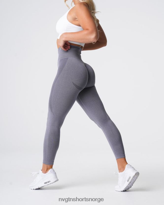 064HD6508 grå Fitness NVGTN kvinner kontur sømløse leggings