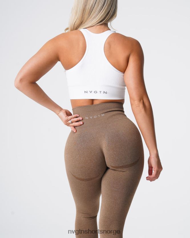 064HD6510 mokka Fitness NVGTN kvinner kontur sømløse leggings