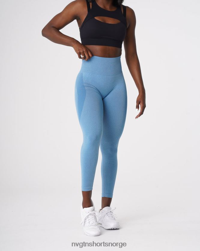 064HD6519 himmelblå Fitness NVGTN kvinner kontur sømløse leggings