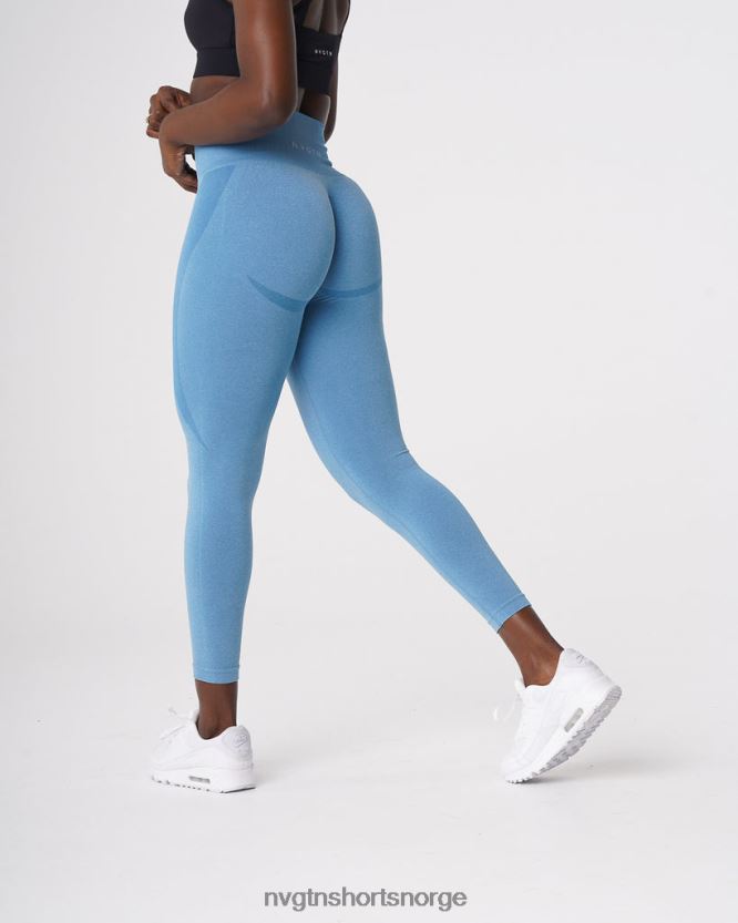 064HD6519 himmelblå Fitness NVGTN kvinner kontur sømløse leggings