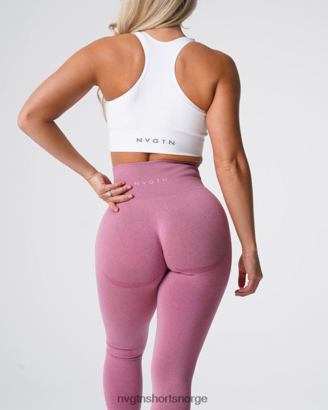 064HD6521 pastell rosa Fitness NVGTN kvinner kontur sømløse leggings
