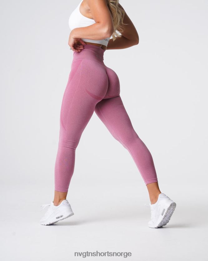 064HD6521 pastell rosa Fitness NVGTN kvinner kontur sømløse leggings
