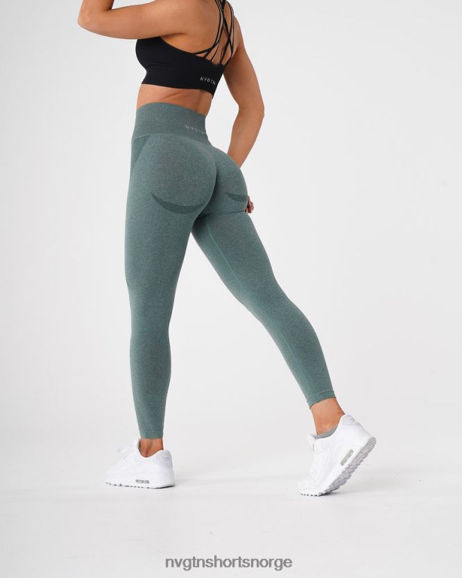 064HD6524 Skoggrønn Fitness NVGTN kvinner kontur sømløse leggings