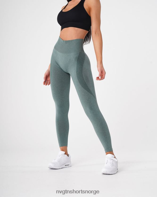 064HD6524 Skoggrønn Fitness NVGTN kvinner kontur sømløse leggings