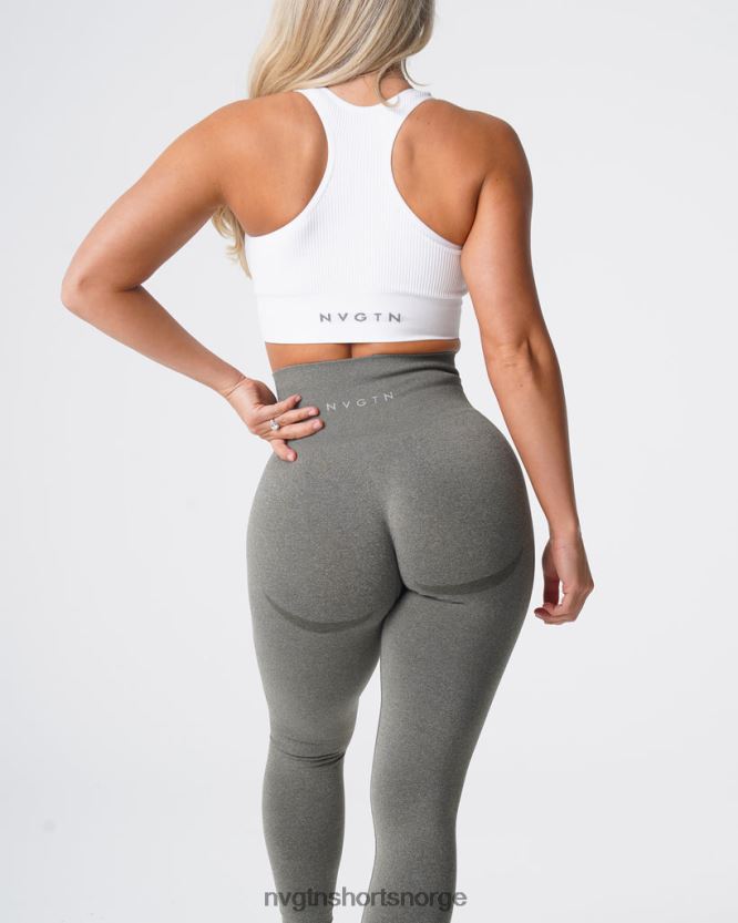 064HD6525 kakigrønn Fitness NVGTN kvinner kontur sømløse leggings