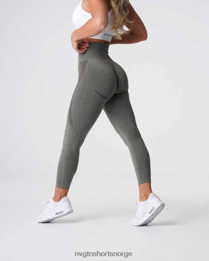 064HD6525 kakigrønn Fitness NVGTN kvinner kontur sømløse leggings