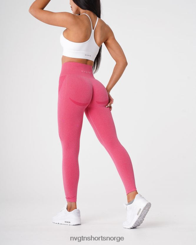 064HD6526 varm rosa Fitness NVGTN kvinner kontur sømløse leggings