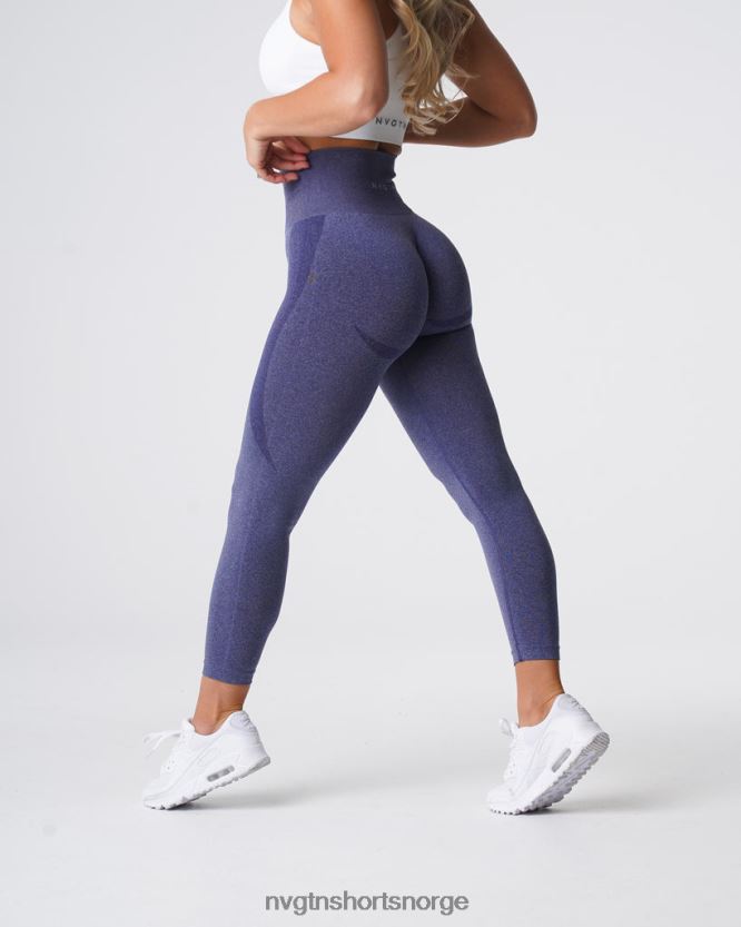 064HD6532 indigo Fitness NVGTN kvinner kontur sømløse leggings