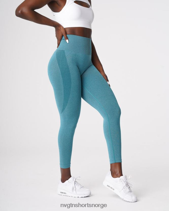 064HD6534 blågrønn Fitness NVGTN kvinner kontur sømløse leggings