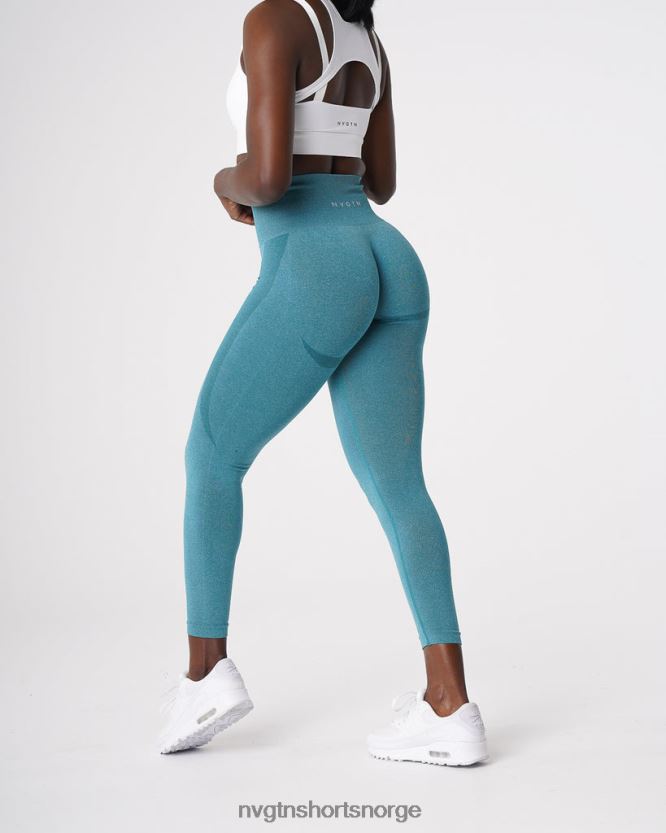 064HD6534 blågrønn Fitness NVGTN kvinner kontur sømløse leggings