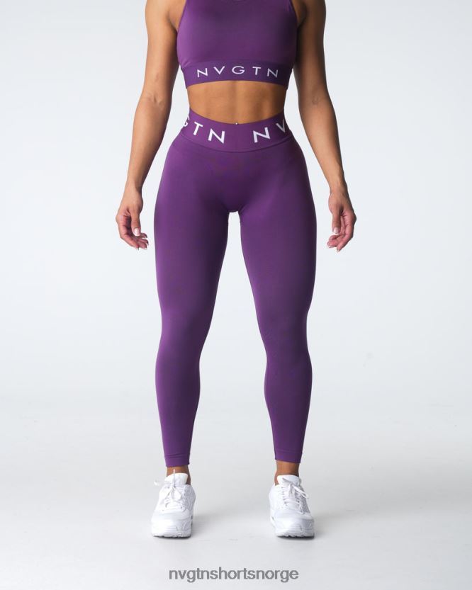 064HD6542 ametyst Fitness NVGTN kvinner sport sømløse leggings