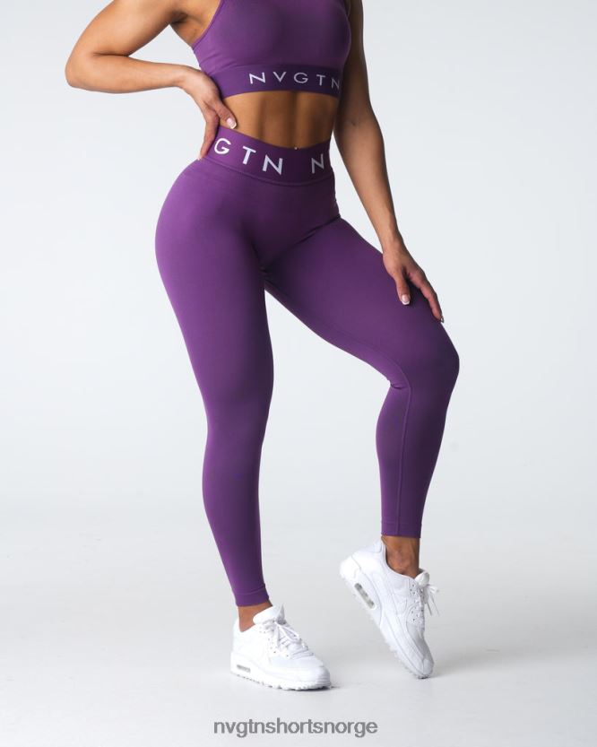 064HD6542 ametyst Fitness NVGTN kvinner sport sømløse leggings