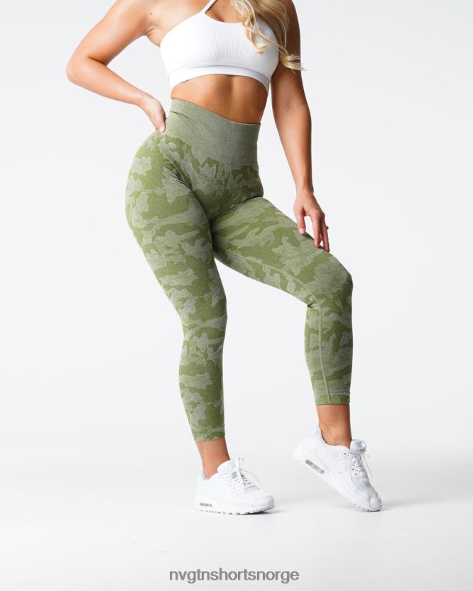 064HD6548 eng Fitness NVGTN kvinner camo sømløse leggings