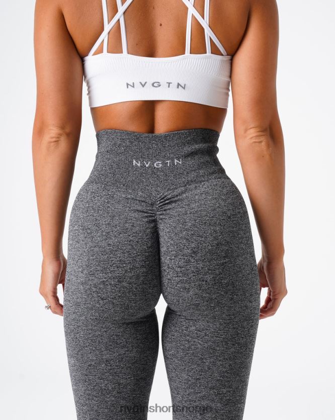 064HD6559 svartflekkete Fitness NVGTN kvinner crunch sømløse leggings