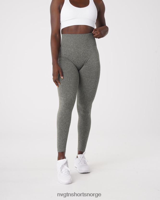 064HD6561 kakigrønn Fitness NVGTN kvinner crunch sømløse leggings